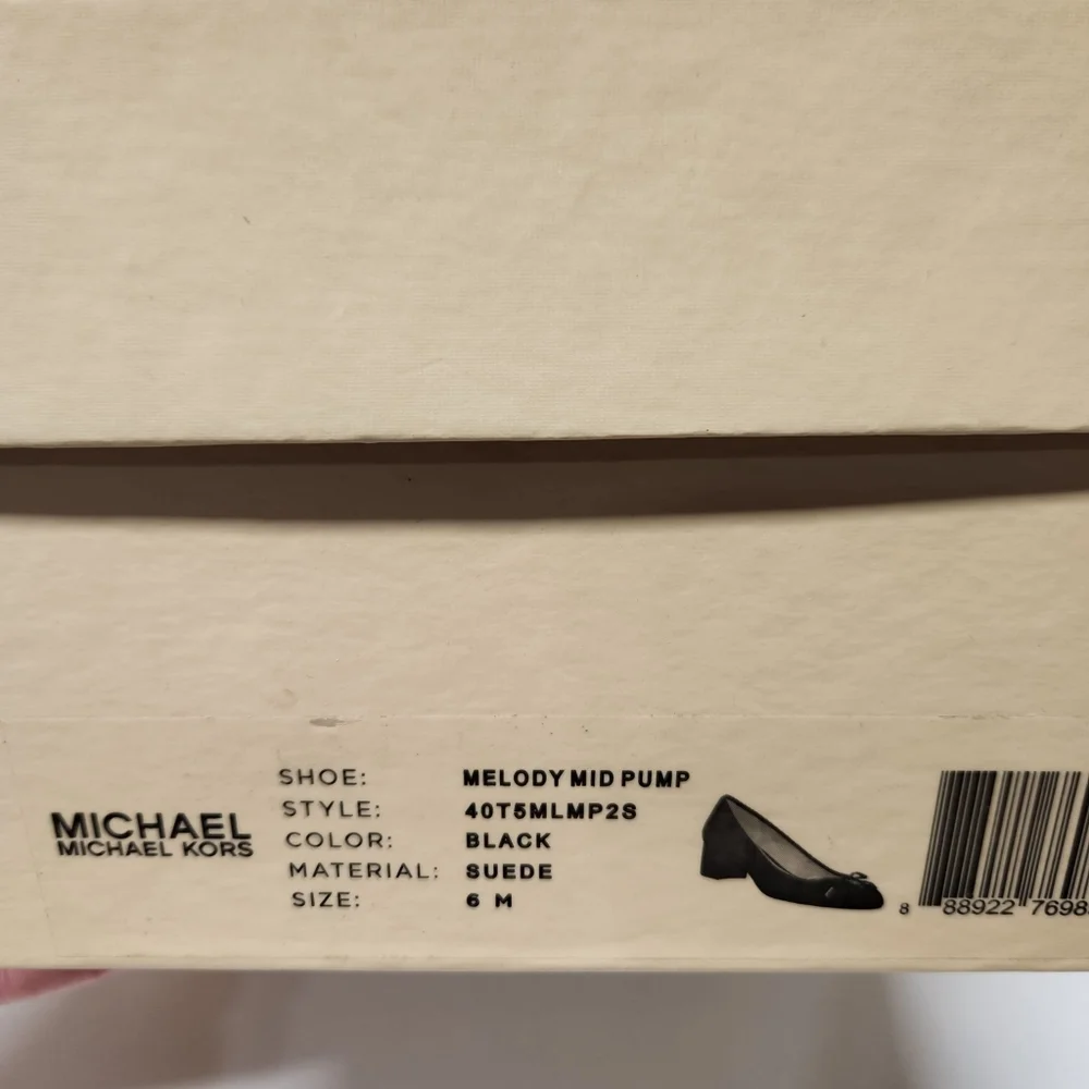 Michael kors melody mid pump black Suede - Picture 6 of 7